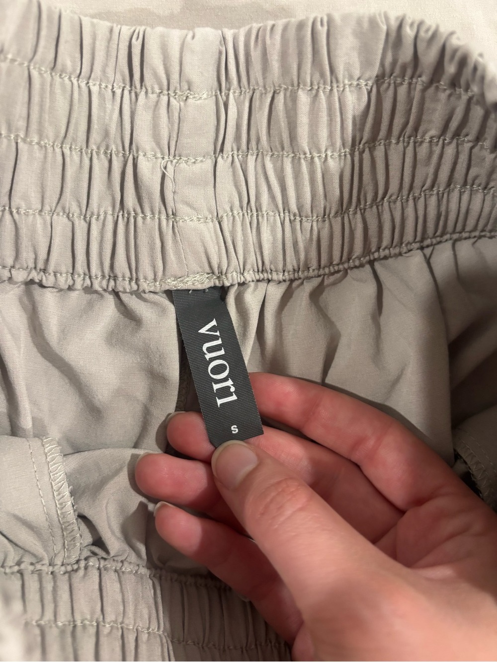 Vuori Light Gray Athletic Tank & Shorts Set - Picture 3 of 4